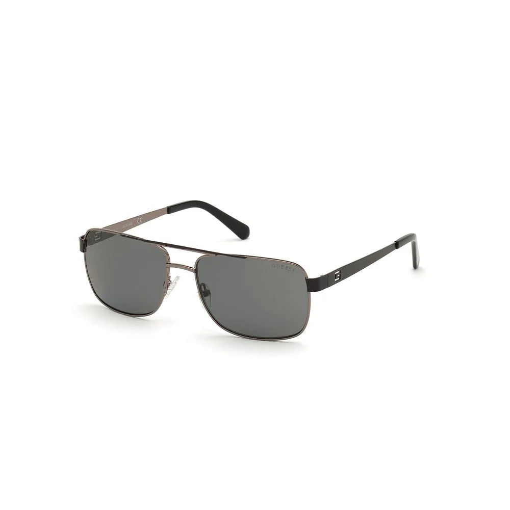 Guess Gray Metal Sunglasses
