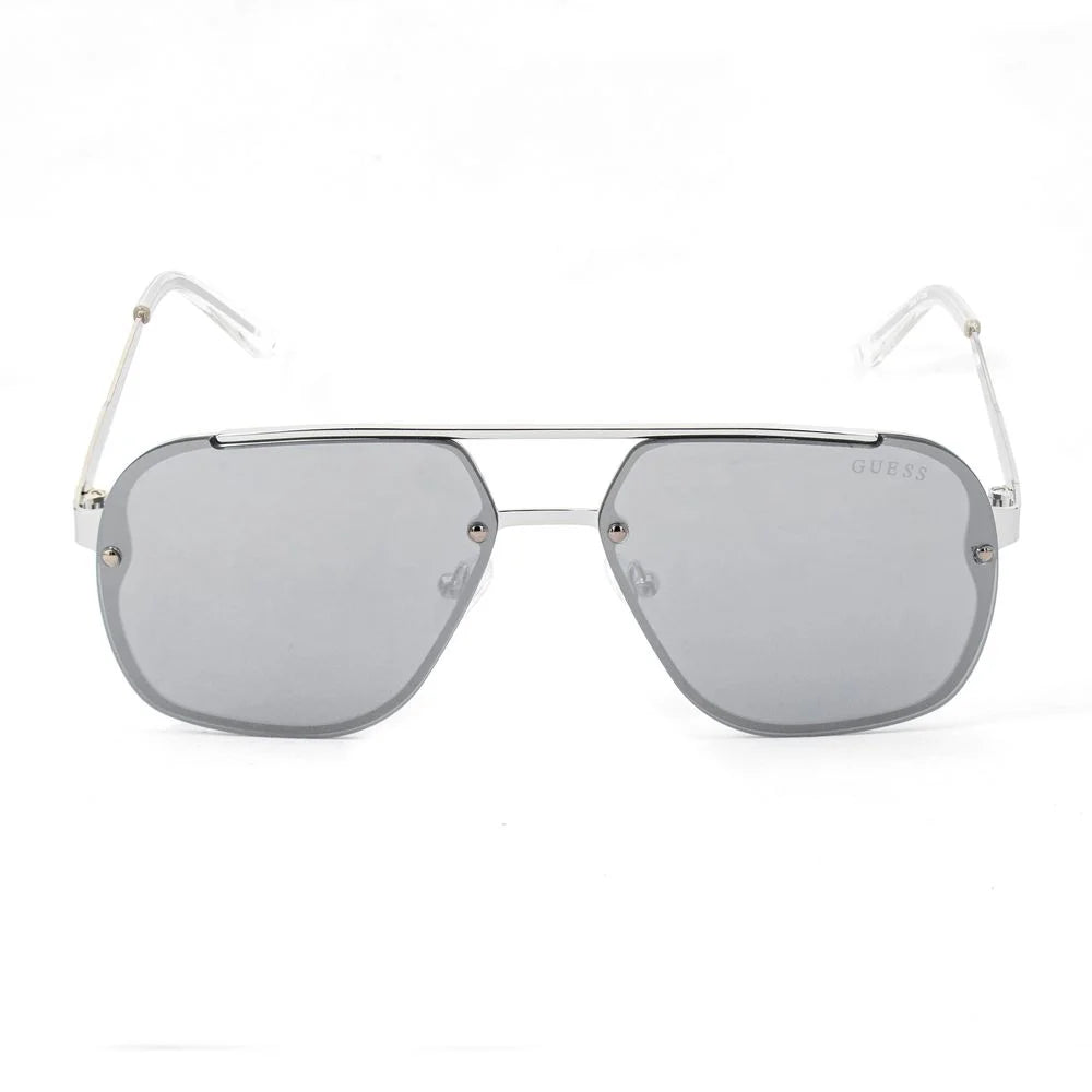 Guess Gray Metal Sunglasses