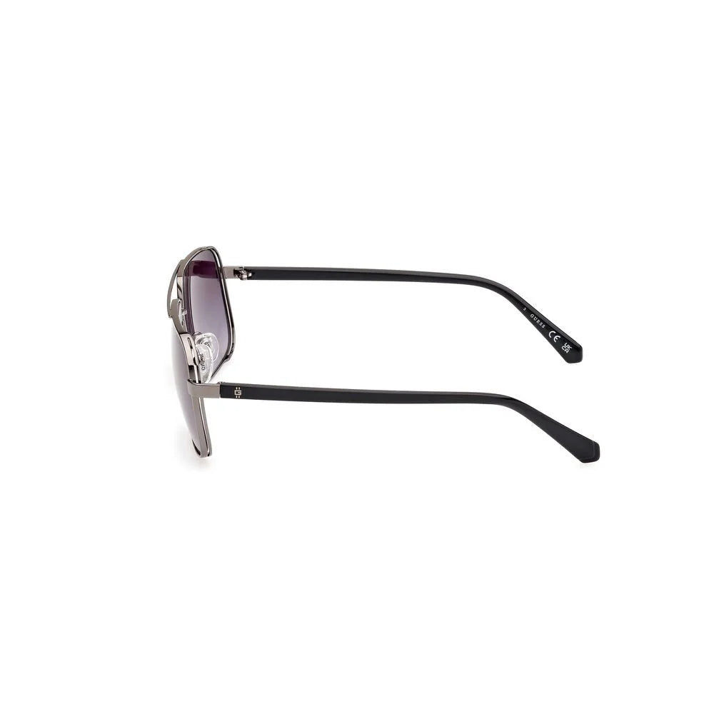 Guess Gray Metal Sunglasses
