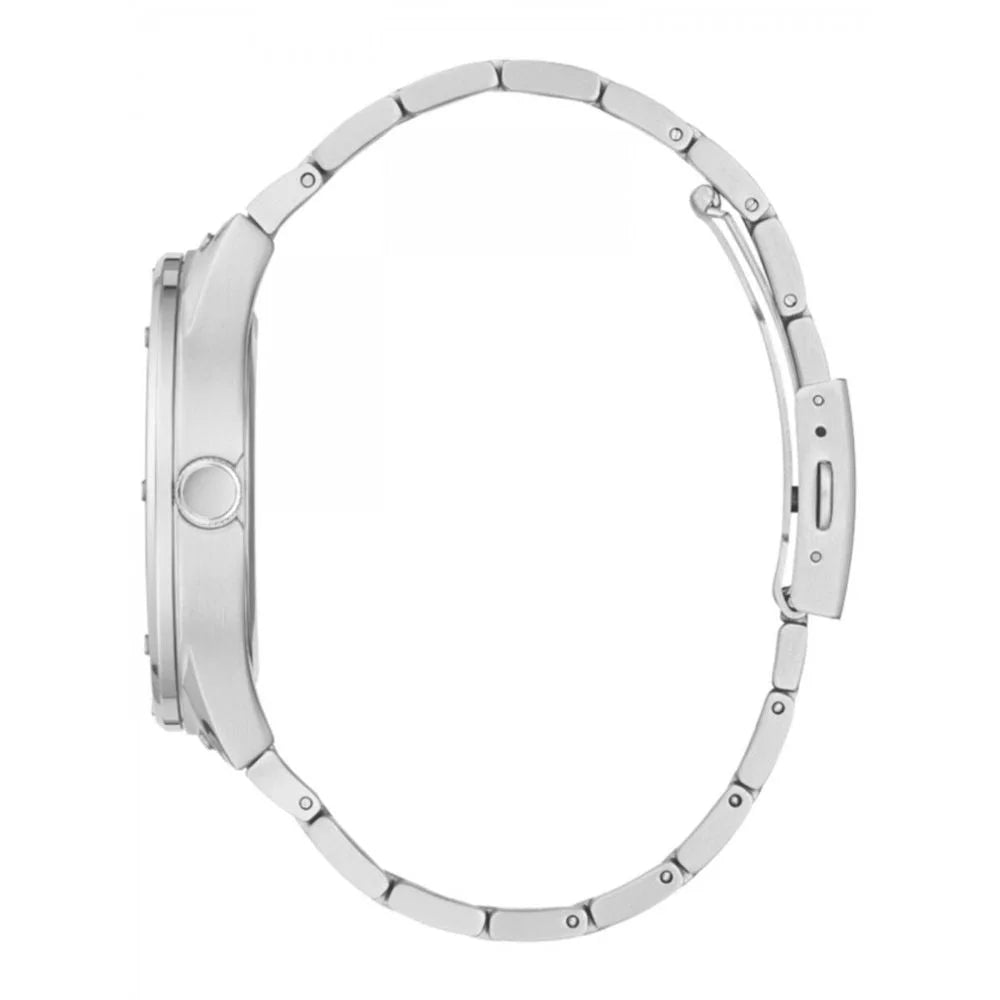 Guess Gray Stainless Steel Dress Watch
