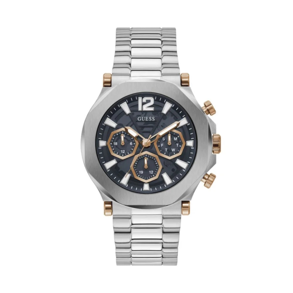 Guess Gray Stainless Steel Watch