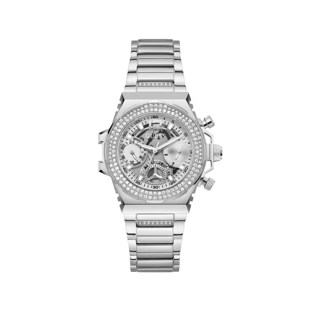 Guess Gray Stainless Steel Watch - Watches