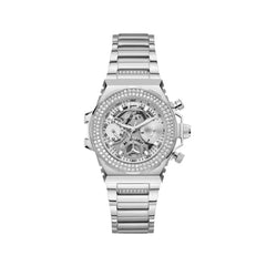 Guess Gray Stainless Steel Watch - Watches
