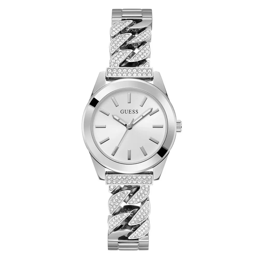 Guess Gray Stainless Steel Watch - Watches