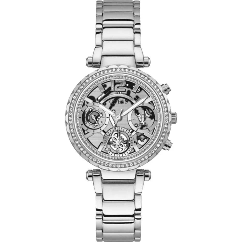 Guess Gray Stainless Steel Watch - Watches