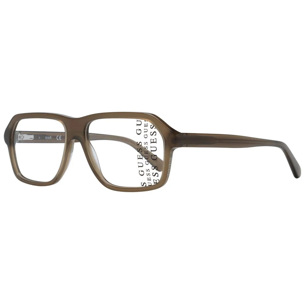 Guess Green Men Glasses Frame - Eyeglasses
