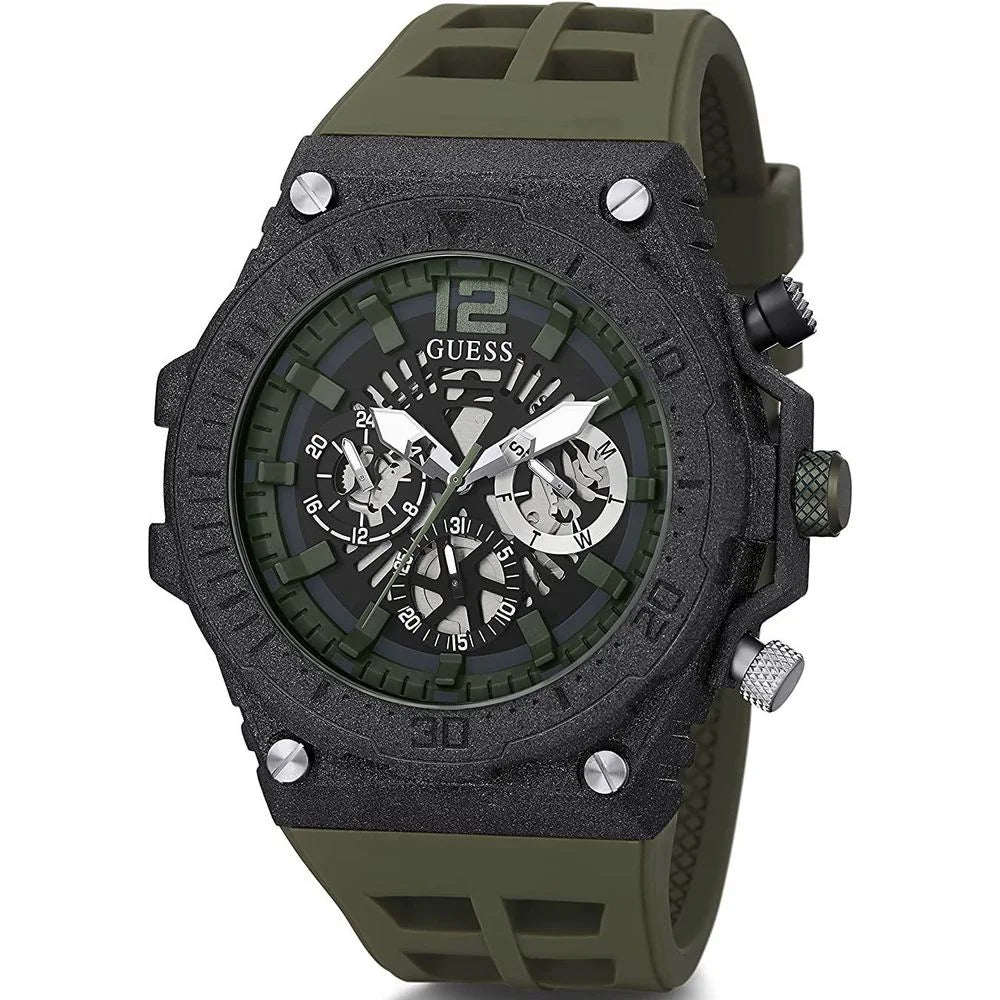 Guess Green Synthetic Watch - Watches