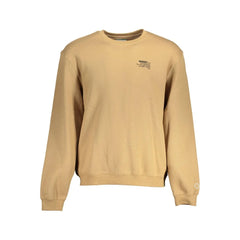 Guess Jeans Beige Cotton Men Sweater - XL