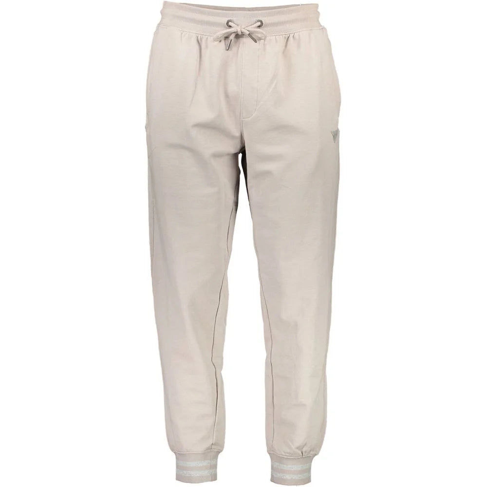 Guess Jeans Beige Cotton Pant - XXL - Joggers
