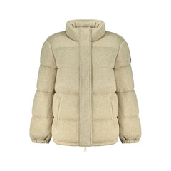 Guess Jeans Beige Polyester Coat