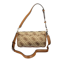 Guess Jeans Beige Polyester Women Handbag - Cross Body Bags