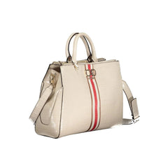 Guess Jeans Beige Polyethylene Handbag - Shopper Bags