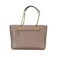 Guess Jeans Beige Polyethylene Handbag - Shoulder Bags