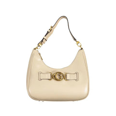 Guess Jeans Beige Polyethylene Handbag - Shoulder Bags