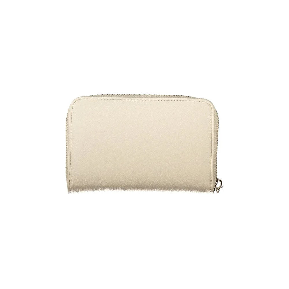 Guess Jeans Beige Polyethylene Wallet - Wallets