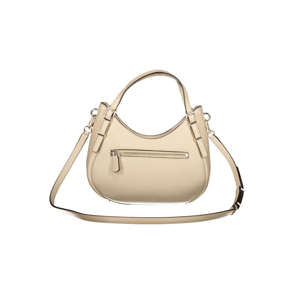 Guess Jeans Beige Polyethylene Women Handbag