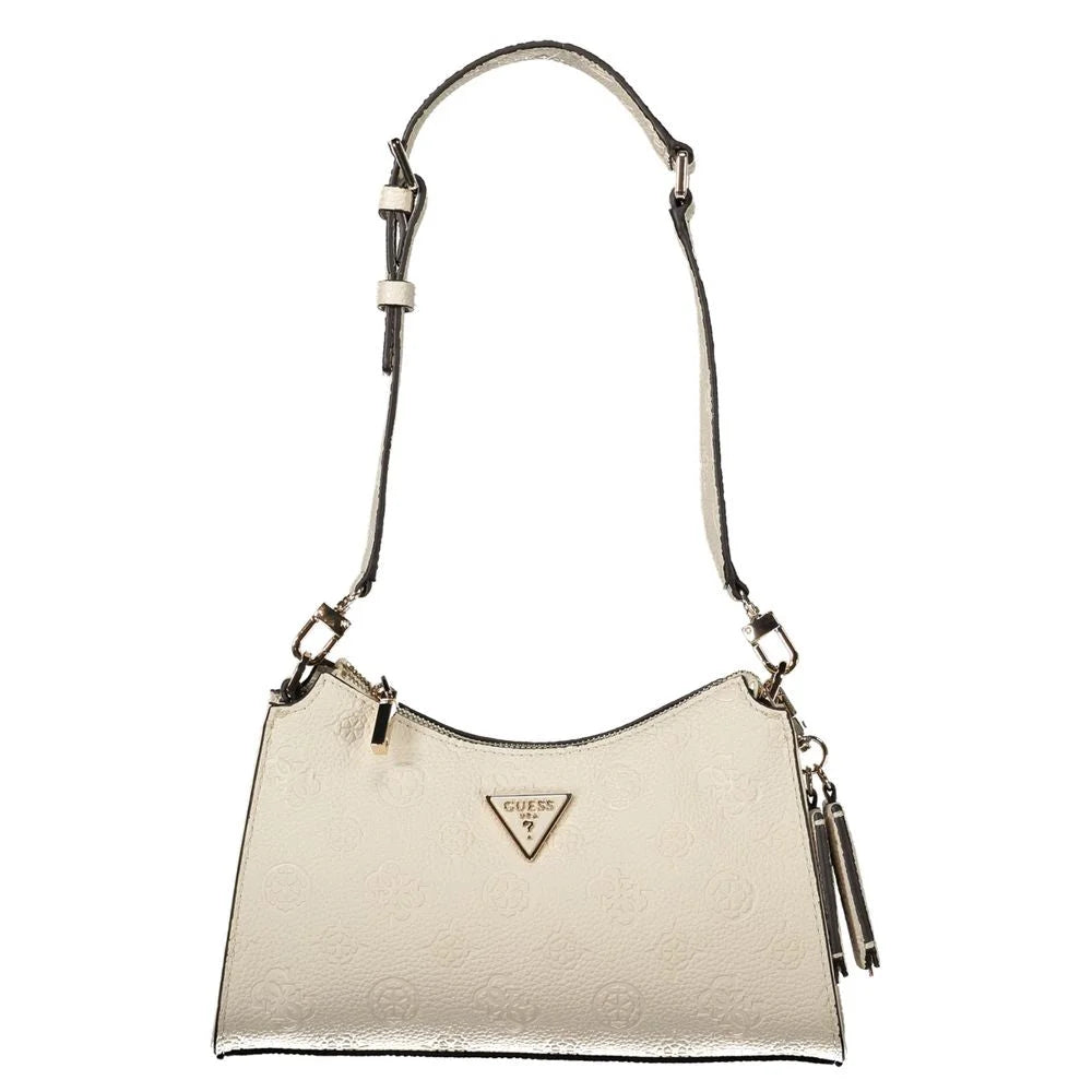 Guess Jeans Beige Polyethylene Women Handbag