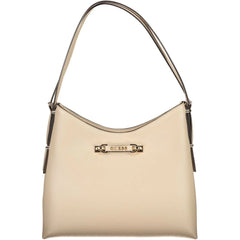 Guess Jeans Beige Polyethylene Women Handbag