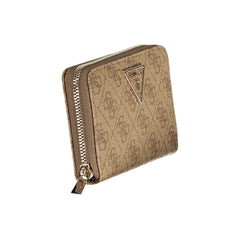 Guess Jeans Beige Polyethylene Women Wallet - Wallets
