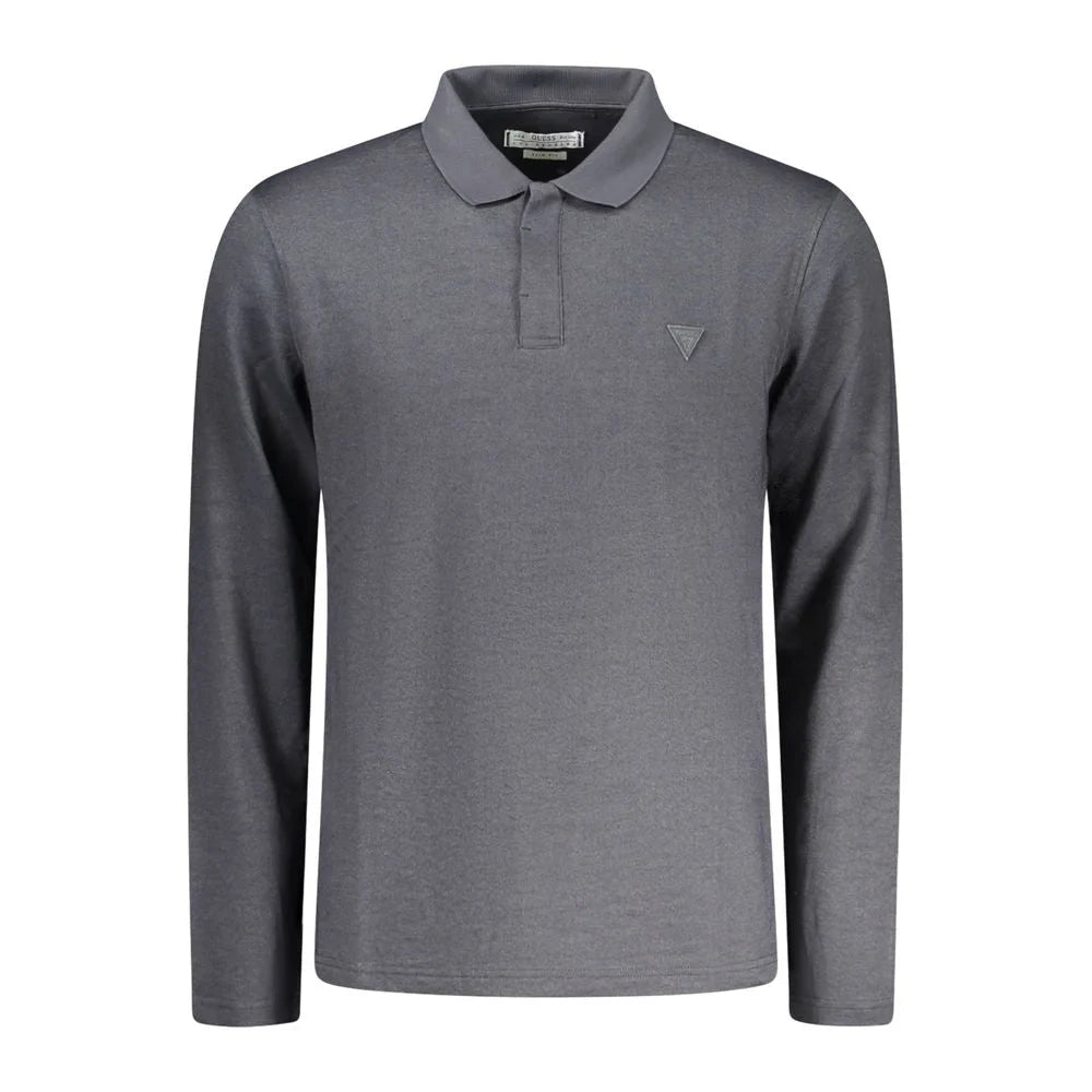 Guess Jeans Black Cotton Men Polo Shirt - M - Polos