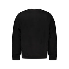 Guess Jeans Black Cotton Men Sweater