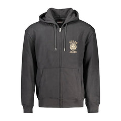 Guess Jeans Black Cotton Men Sweater - S