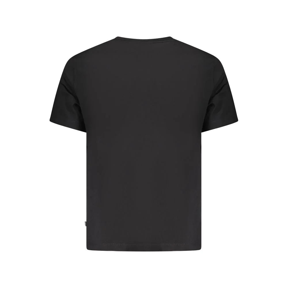 Guess Jeans Black Cotton Men T-Shirt - T-Shirts
