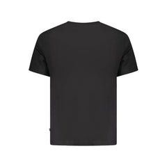 Guess Jeans Black Cotton Men T-Shirt - T-Shirts
