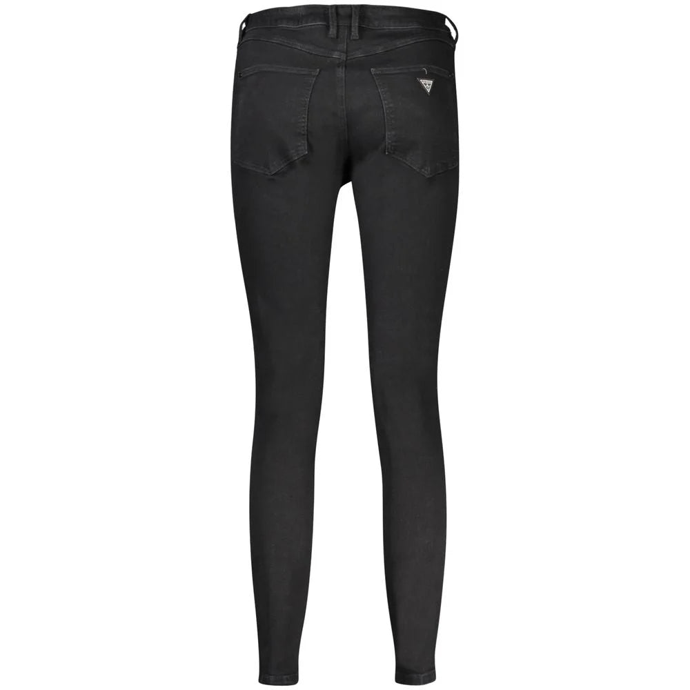 Guess Jeans Black Cotton Women Skinny Jean - Jeans