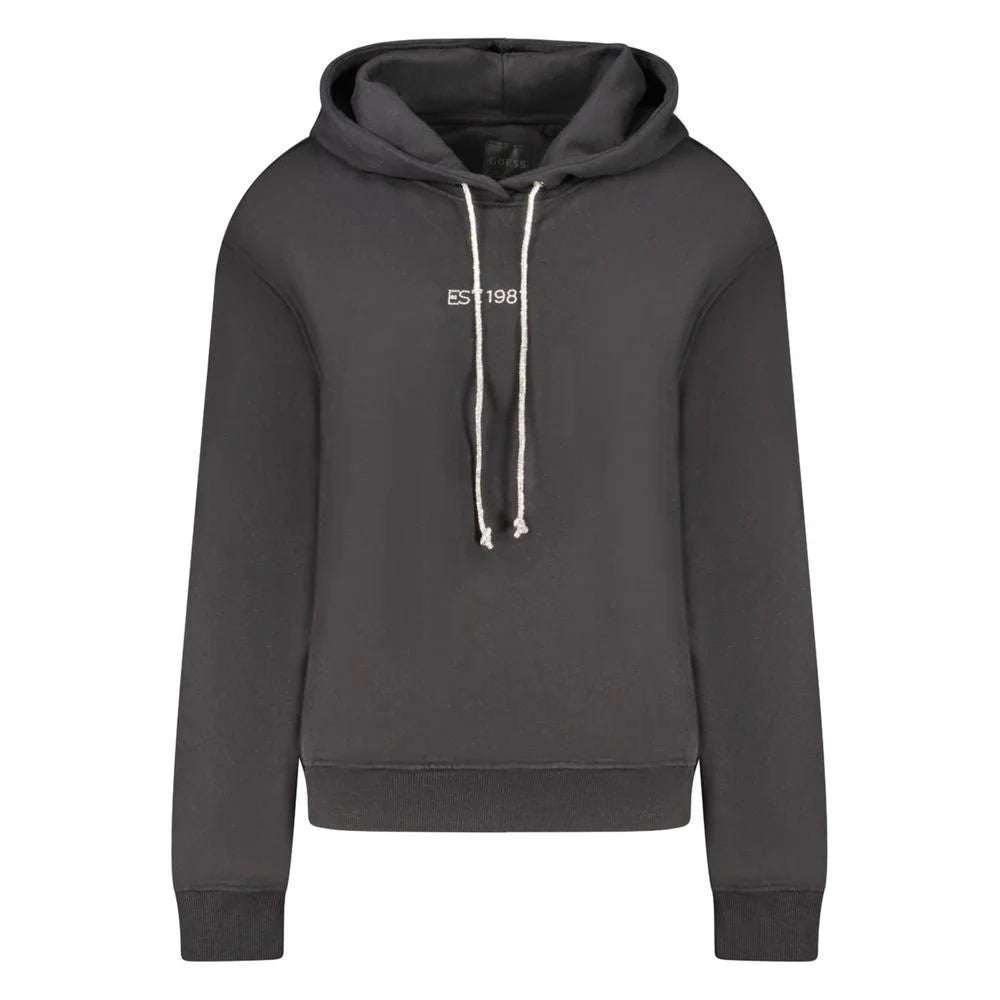 Guess Jeans Black Cotton Women Sweater - XS