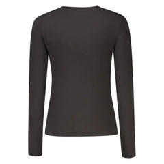 Guess Jeans Black Cotton Women T-Shirt
