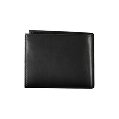 Guess Jeans Black Leather Wallet - Wallets