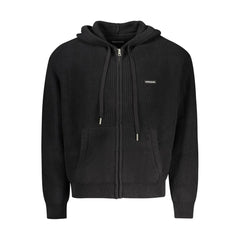 Guess Jeans Black Organic Cotton Men’s Cardigan