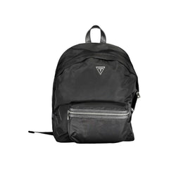 Guess Jeans Black Polyamide Backpack - Laptop Backpacks