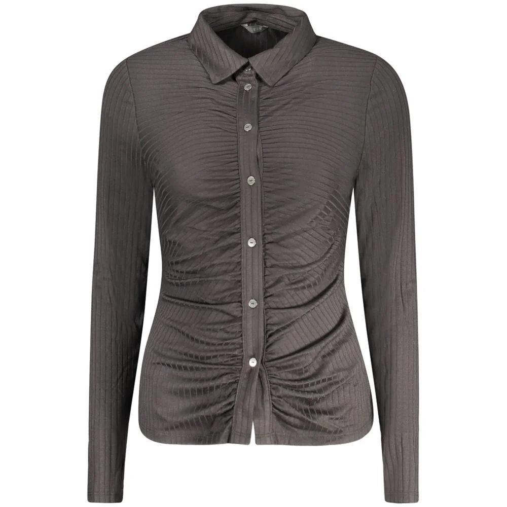 Guess Jeans Black Polyester Shirt - XL