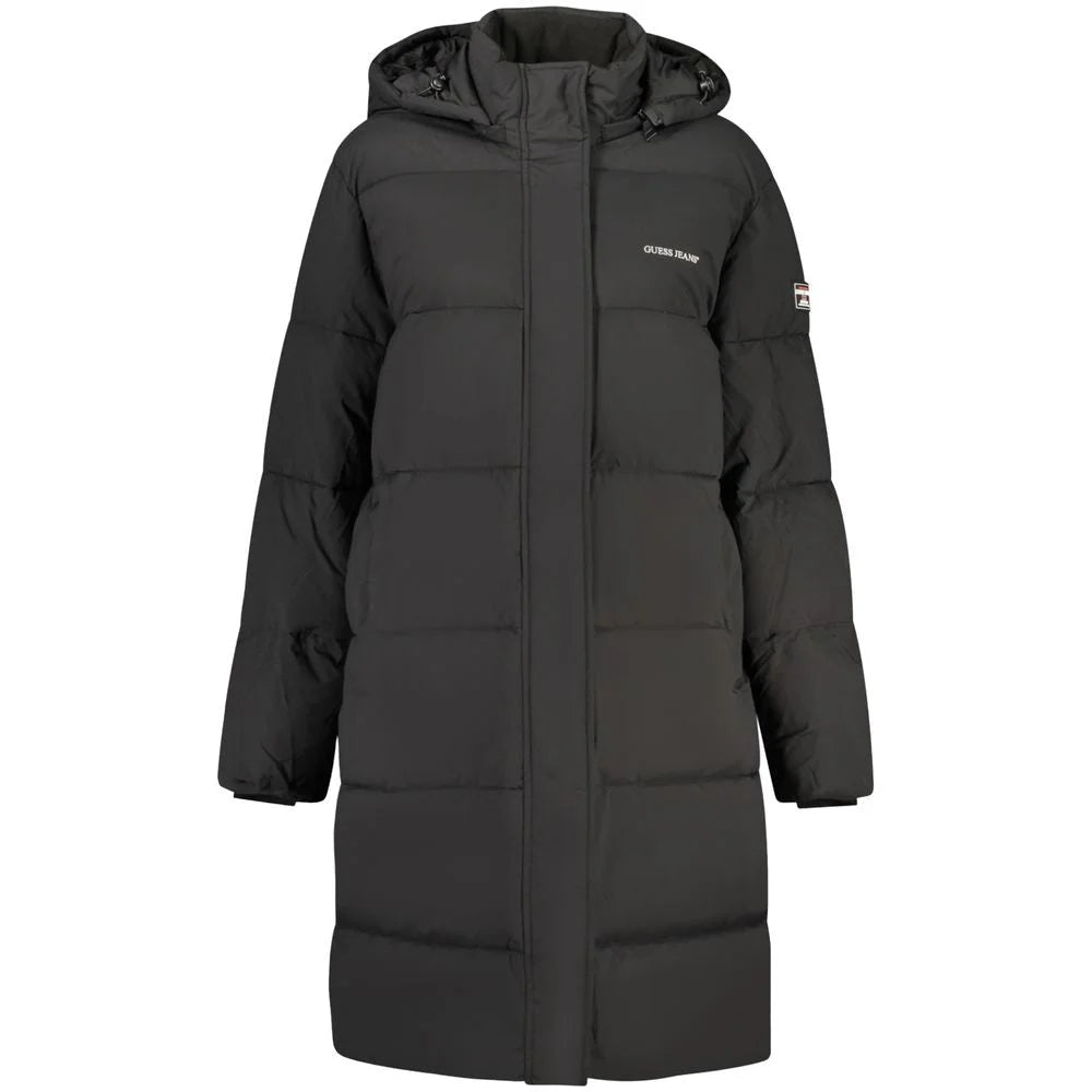 Guess Jeans Black Polyester Women’s Jacket