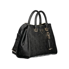 Guess Jeans Black Polyethylene Handbag