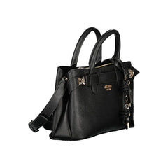 Guess Jeans Black Polyethylene Handbag