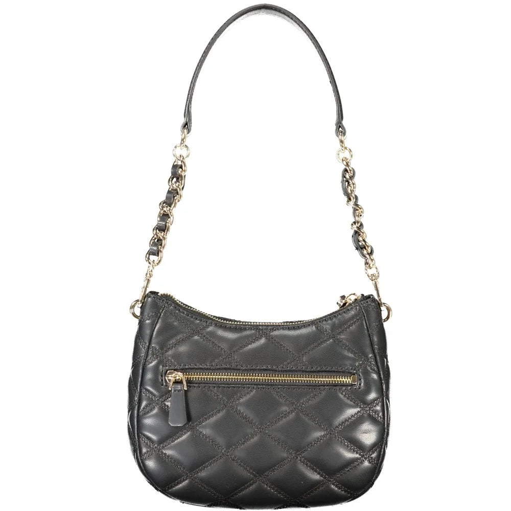 Guess Jeans Black Polyethylene Handbag