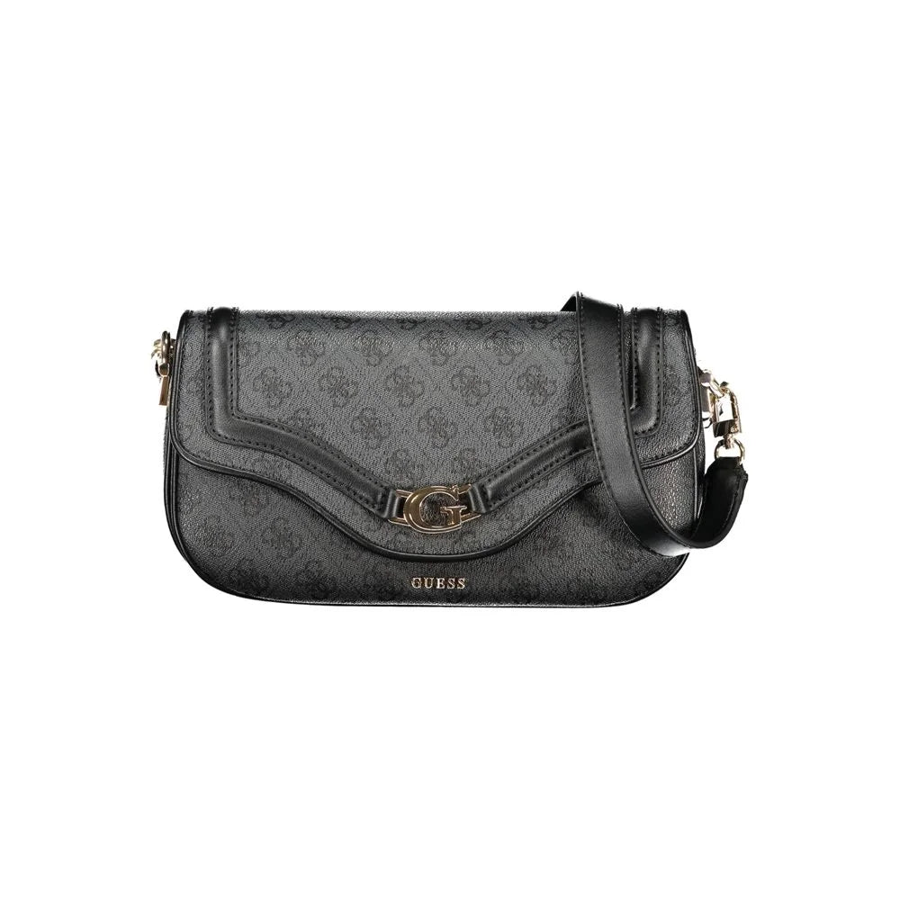 Guess Jeans Black Polyethylene Handbag - Cross Body Bags