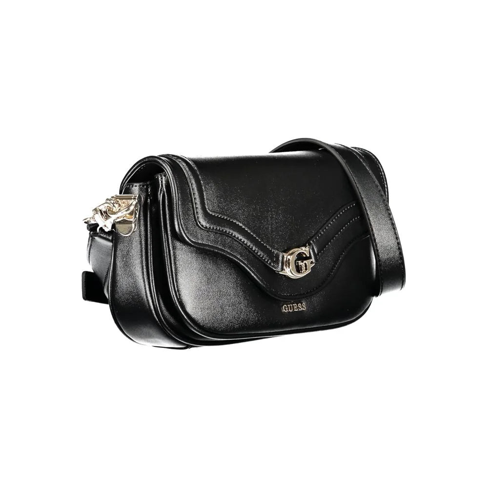 Guess Jeans Black Polyethylene Handbag - Cross Body Bags