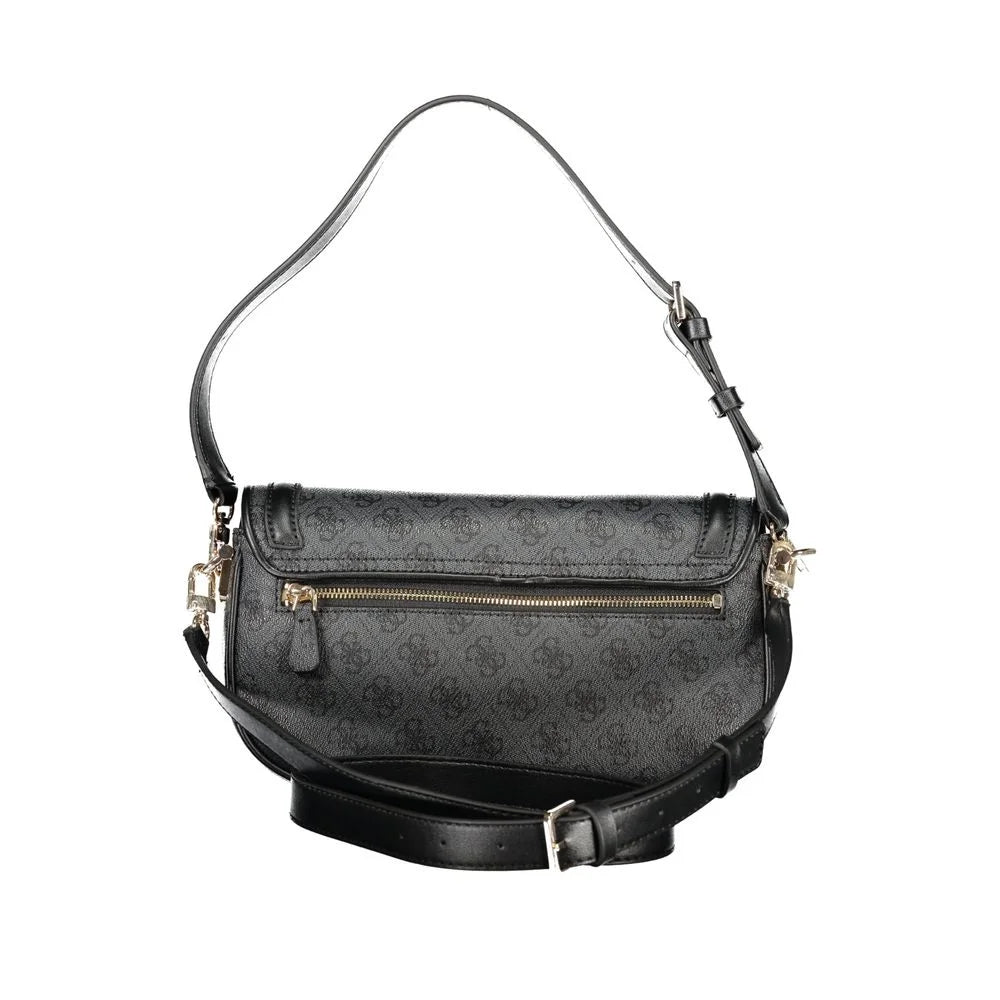 Guess Jeans Black Polyethylene Handbag - Cross Body Bags