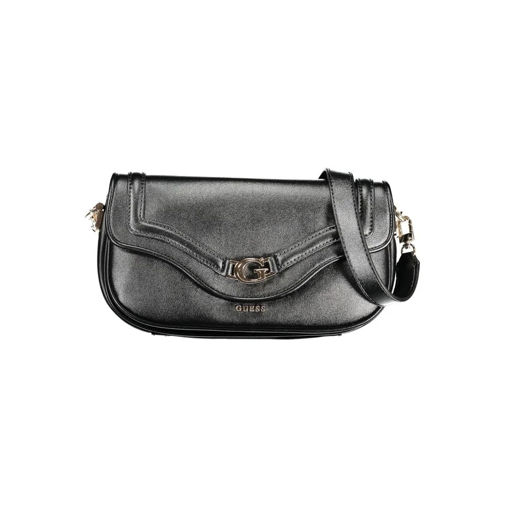 Guess Jeans Black Polyethylene Handbag - Cross Body Bags