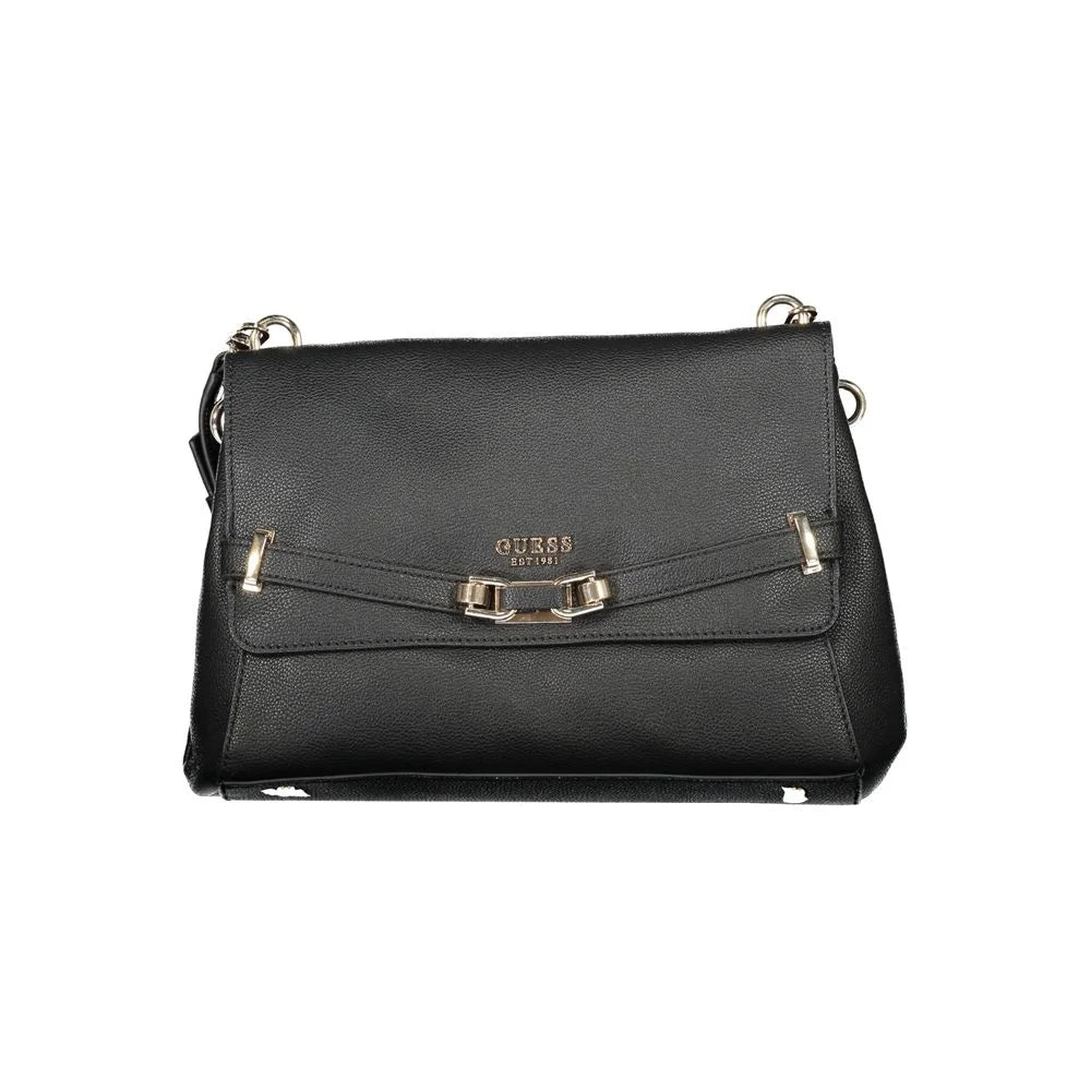 Guess Jeans Black Polyethylene Handbag - Cross Body Bags