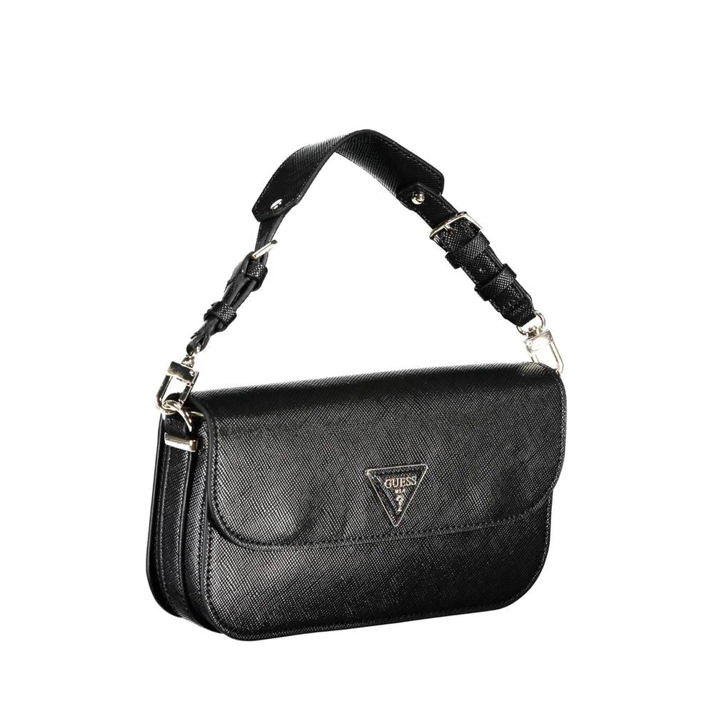 Guess Jeans Black Polyethylene Handbag - Cross Body Bags