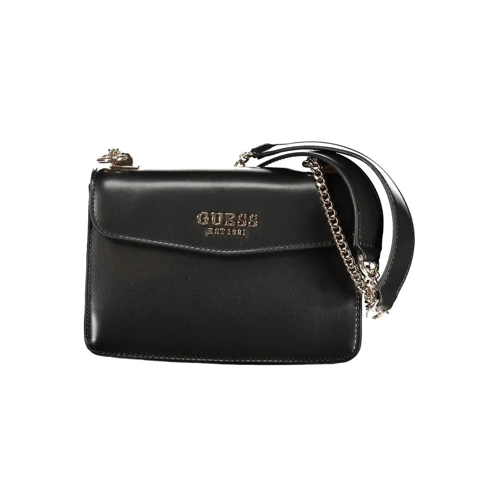 Guess Jeans Black Polyethylene Handbag - Cross Body Bags