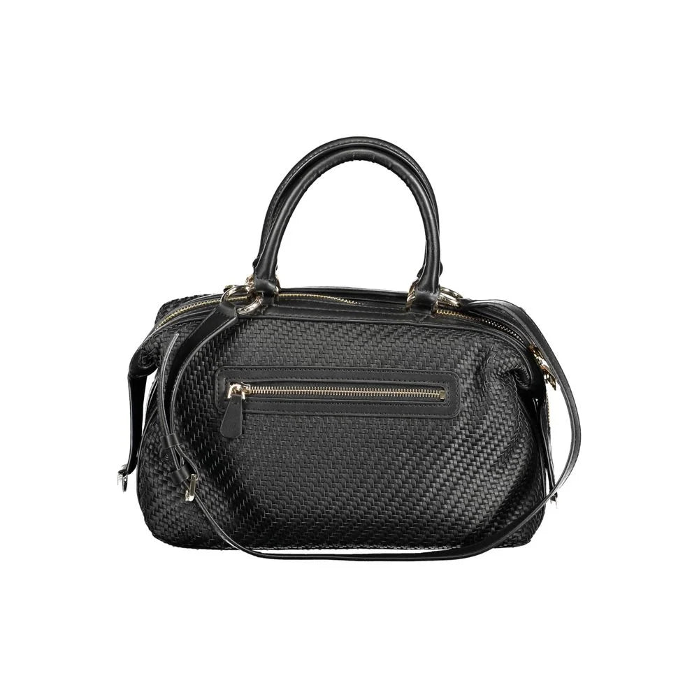 Guess Jeans Black Polyethylene Handbag - Satchel Bags