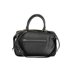 Guess Jeans Black Polyethylene Handbag - Satchel Bags