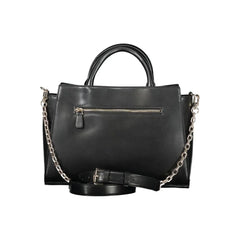 Guess Jeans Black Polyethylene Handbag - Satchel Bags