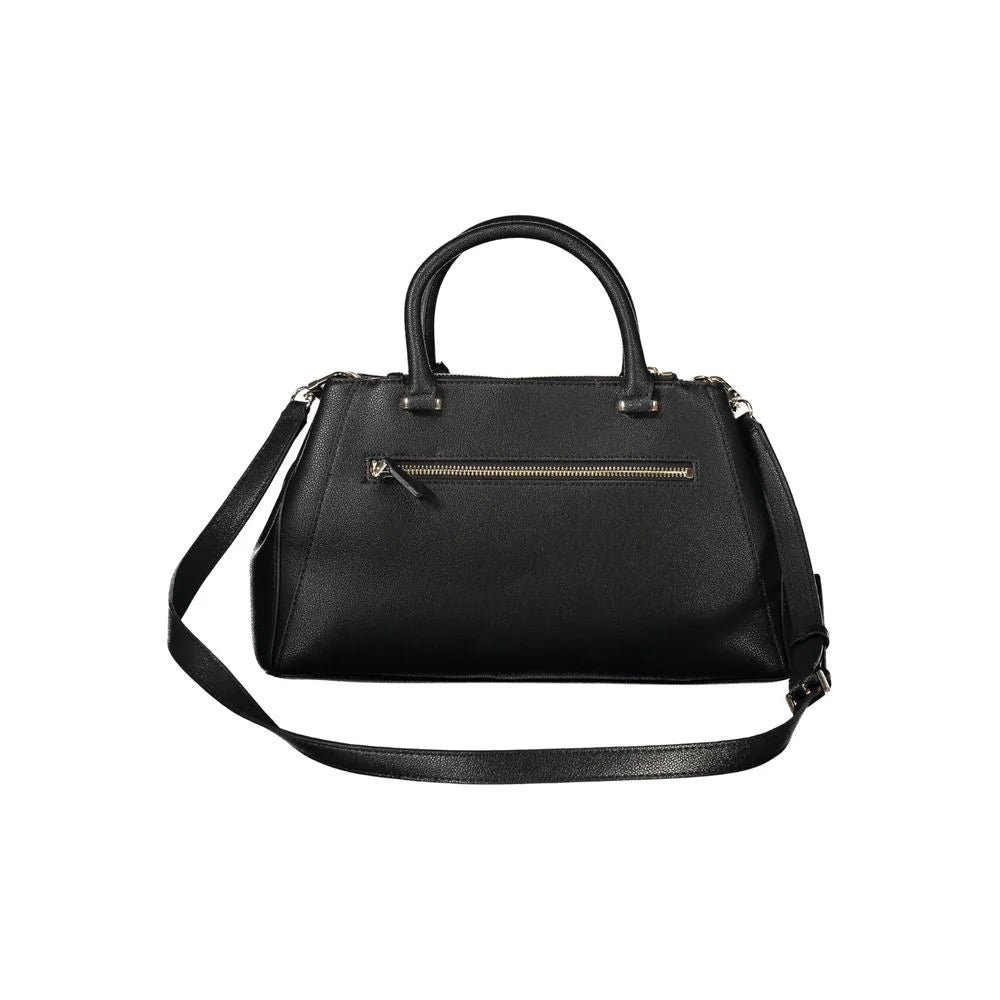 Guess Jeans Black Polyethylene Handbag - Satchel Bags